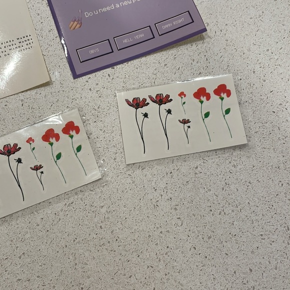 Sticker / temporary tattoo bundle - Picture 5 of 5